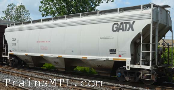 Car/wagon CGLX2339 right side / coté droit